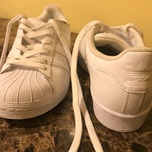 adidas Women's Originals Superstar Shoes (White)